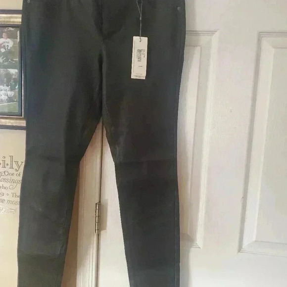 AG 100% LAMB LEATHER PANTS - Picture 4 of 11